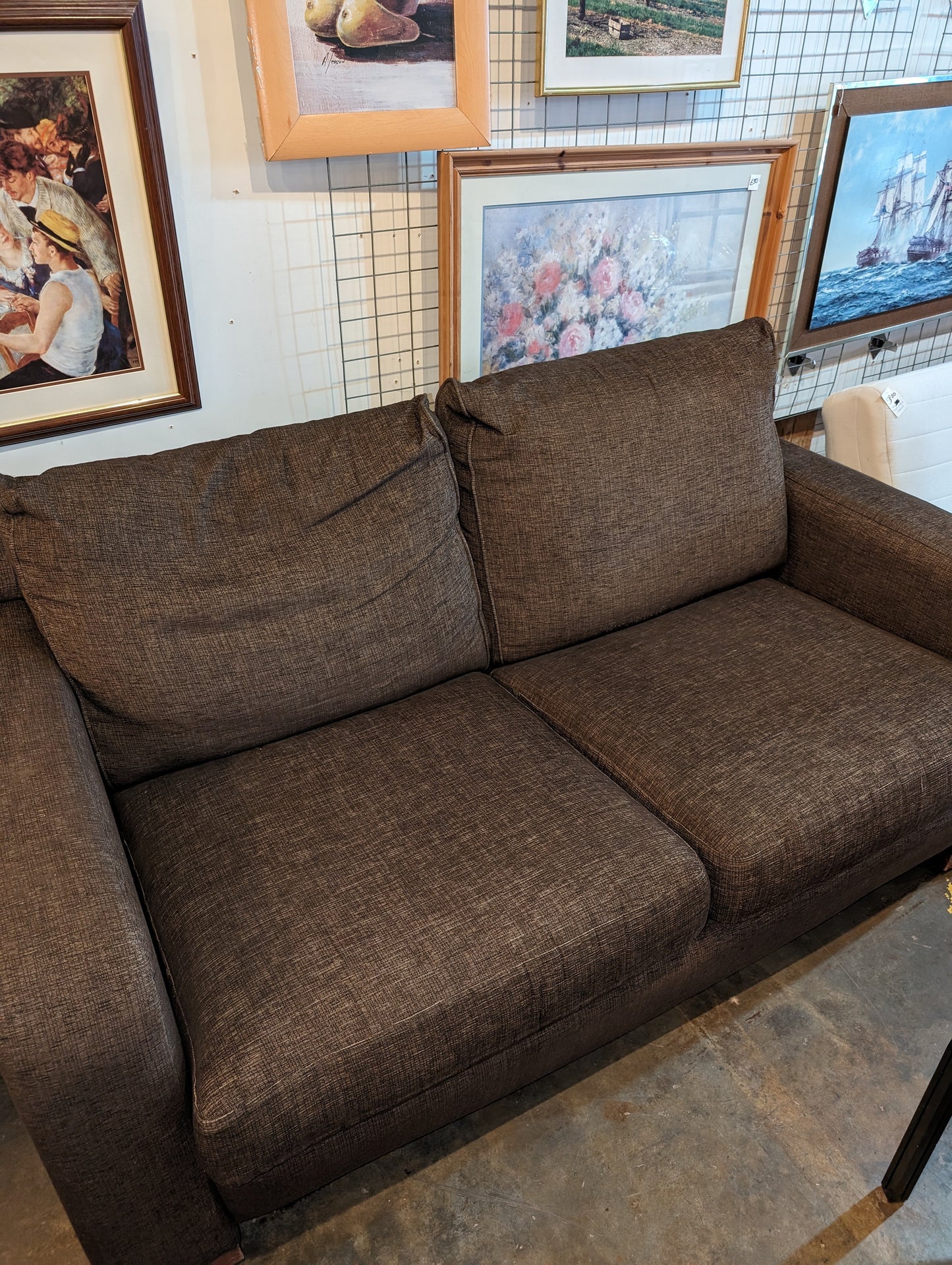 Spacious 2 Seater Sofa