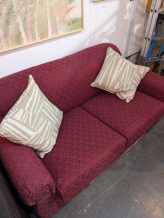 2 Seater Sofa in Red