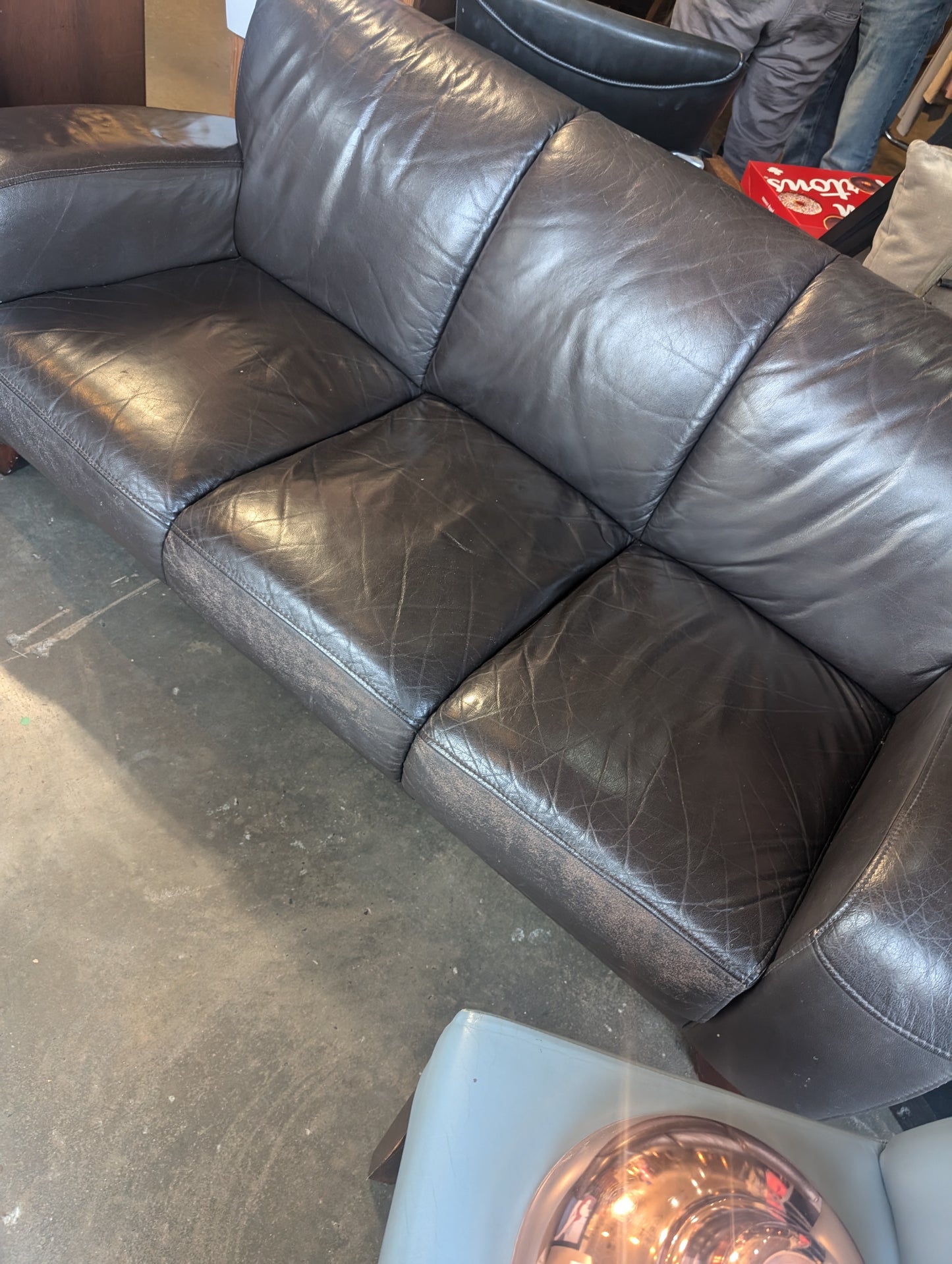 3 Seater Sofa in Black