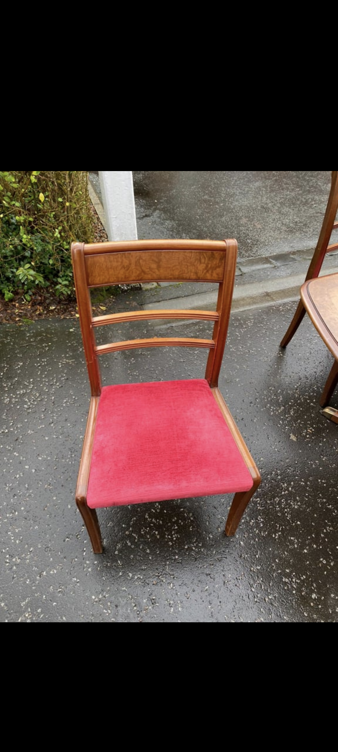 Oak Wood Table and Chairs