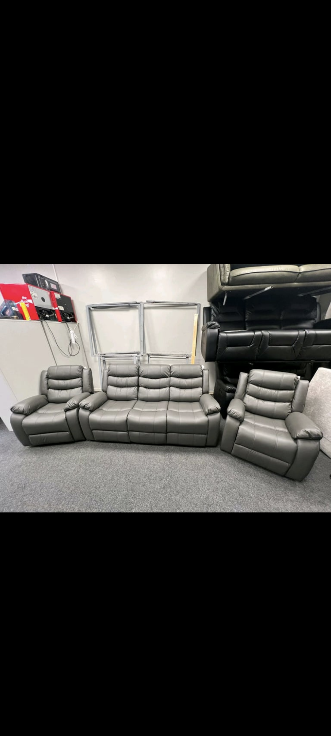 3 Seater & (2) 1 Seater Sofa Bundle